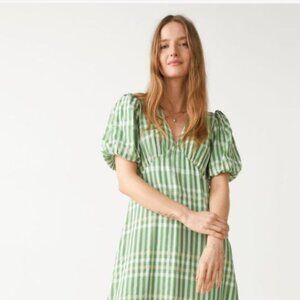 & Other Stories - Green Plaid Dress